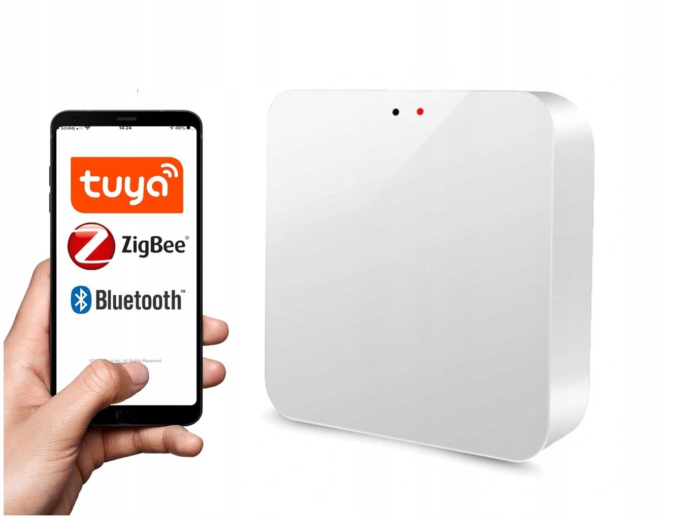 Älykäs portti ZigBee 3.0 Bluetooth Wi-Fi portti TUYA SMART LIFE hinta ja tiedot | Porttiautomatiikka | hobbyhall.fi