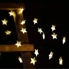 Solar Star String Lights Outdoor Aurinkoenergialla toimivat valot Tuikkivat keijuvalot puutarhan nurmikolle patiolle maisema Joululomakoristeet hinta ja tiedot | Joulukuuset ja kranssit | hobbyhall.fi