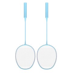 Sulkapallomailat ulkona takapihapeleihin, sis. 2 mailaa 3 nylonista suklaapalloa 1 kantolaukku aloittelijoille aikuisille Vihreä hinta ja tiedot | Tennisvälineet | hobbyhall.fi