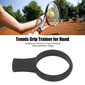 4 kpl Tennis Grip Trainer Aid Tennis Tennis Racket Trainer työkalu ulkourheilukilpailuihin Musta hinta ja tiedot | Tennisvälineet | hobbyhall.fi