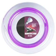 0,72mm 200m sulkapallomailanauha nylon sulkapalloharjoittelumaila string Line BX 650 violetti hinta ja tiedot | Tennisvälineet | hobbyhall.fi