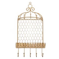 1Kpl Birdcage Design -Korujen Säilytysteline Creative Rautaseinätyyppinen Koruteline hinta ja tiedot | Säilytyslaatikot ja -korit | hobbyhall.fi