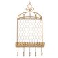 1Kpl Birdcage Design -Korujen Säilytysteline Creative Rautaseinätyyppinen Koruteline hinta ja tiedot | Säilytyslaatikot ja -korit | hobbyhall.fi