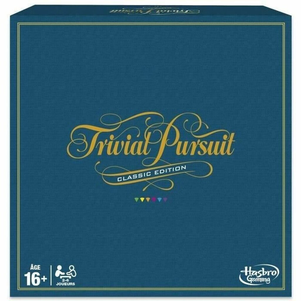 Lautapeli Trivial Pursuit Hasbro Classic, FR hinta ja tiedot | Lautapelit ja älypelit | hobbyhall.fi