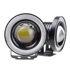 DRL COB LED-valot englantilaiselle päivänvalolle, 6.5cm keskimäärin 12V hinta ja tiedot | Ajovalot | hobbyhall.fi