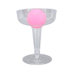 Aikuisten Funny Party Pong Drinking Game 12 kpl muoviset samppanjalasit 3 kpl Pong-pallot kotiin hinta ja tiedot | Retkiastiat | hobbyhall.fi