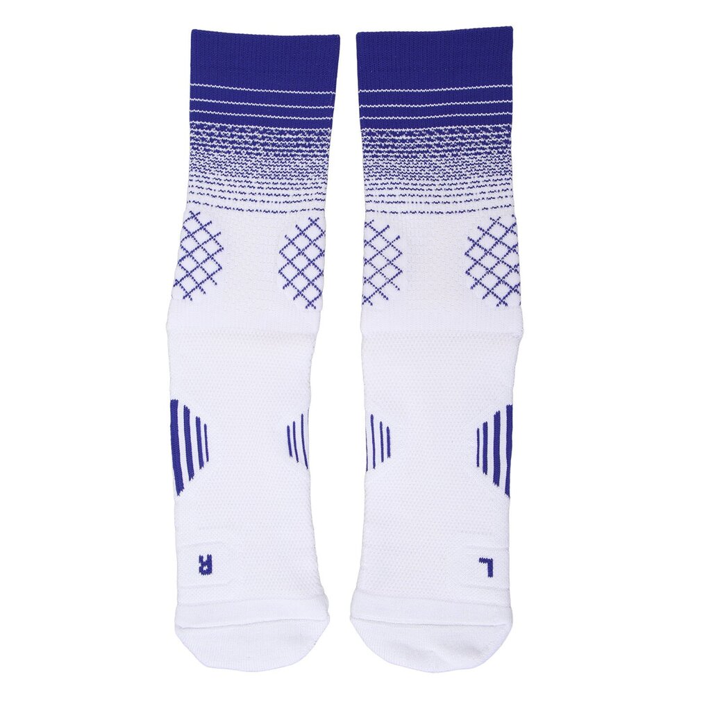 Miesten Athletic Crew Sukat Elite Koripallosukat Pehmustetut Athletic Sports Crew Sukat Paksut Hengittävät Luistamaton L 37?45 Valkoinen Deep Blue hinta ja tiedot | Muut koripallotarvikkeet | hobbyhall.fi