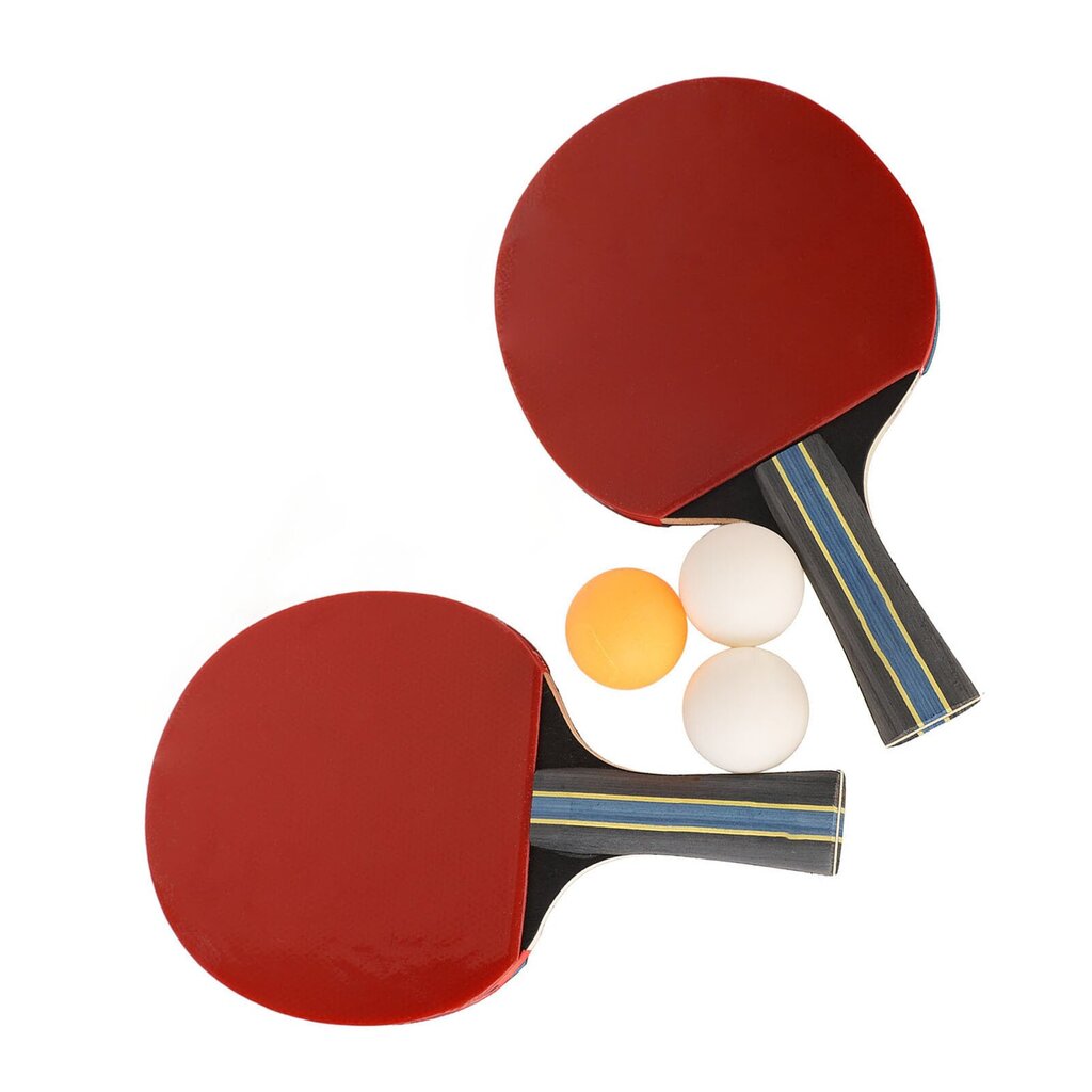 REGAIL Ping Pong Mela setti Kannettava Pöytätennissetti Kantolaukulla 2 Mailaa 3 Palloa Sininen hinta ja tiedot | Pingismailat | hobbyhall.fi