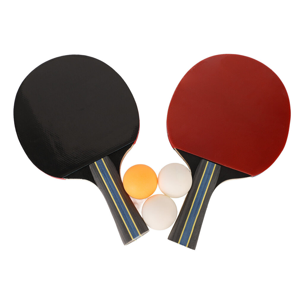 REGAIL Ping Pong Mela setti Kannettava Pöytätennissetti Kantolaukulla 2 Mailaa 3 Palloa Sininen hinta ja tiedot | Pingismailat | hobbyhall.fi