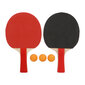 Kannettava pöytätennissetti Handshake Grip Ping Pong Kit, jossa 2 melaa ja 3 palloa päivittäiseen viihteeseen hinta ja tiedot | Pingismailat | hobbyhall.fi