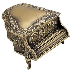 Piano Rose Trikett Box Vintage Korulaatikko Korukotelo Korupakkaus hinta ja tiedot | Säilytyslaatikot ja -korit | hobbyhall.fi