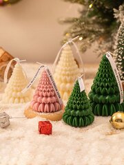 Uusi Origami-joulukuusen aromikynttilälahja, INS Creative Home Decor -valokuvaustarvike, loma-monivärinen hinta ja tiedot | Jouluvalot | hobbyhall.fi