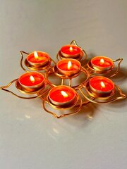 1kpl/2kpl/3kpl 7-tähden Plum Blossom Tea Light -kynttilänjalat - Metalliset pöytäkynttilätelineet, Joulun/Halloweenin/Pääsiäisen/uudenvuoden lomasisustus, 7-reikäiset lootuskuvioiset teevalokynttilänjalat - Moniväriset hinta ja tiedot | Jouluvalot | hobbyhall.fi