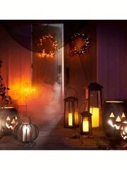 1 kpl Halloween-mustan seppeleen ovikoriste, Halloween-juhlasisustus, lasikynttilänjalka, syntymäpäivä, häät, ruokapöytä, juhlapöytätarvike, joulu-monivärinen hinta ja tiedot | Jouluvalot | hobbyhall.fi