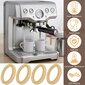 4 kpl kahvinkeittimen tiivisterengas Sagelle Barista Express BES875UK SES875BKS SES875 SES875BTR2GUK1 54MM hinta ja tiedot | Kotitaloustarvikkeet | hobbyhall.fi