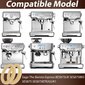 4 kpl kahvinkeittimen tiivisterengas Sagelle Barista Express BES875UK SES875BKS SES875 SES875BTR2GUK1 54MM hinta ja tiedot | Kotitaloustarvikkeet | hobbyhall.fi