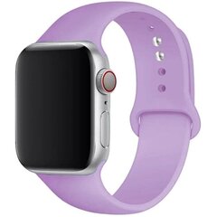 Silikoninen ranneke Apple Watchille, 45 mm, 44 mm, 42 mm, 49 mm, 41 mm, 40 mm, 38 mm, iWatch Series 8, 7, 9, SE, 4, 3, 5, Ultra, 6, Laventeli Laven... hinta ja tiedot | Kampaamotuotteet | hobbyhall.fi