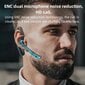 M80A Langaton Bluetooth-kuuloke 5.3 Kuulokkeet Dual Connection Headphone with Dual Mic ENC Noise Cancelling Handsfree Earbuds hinta ja tiedot | Kuulokkeet | hobbyhall.fi