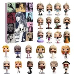 Joulun adventtikalenteri Joulun Taylor Swift Blind Box Joululahja Joulukalenteri H hinta ja tiedot | Joulukoristeet | hobbyhall.fi