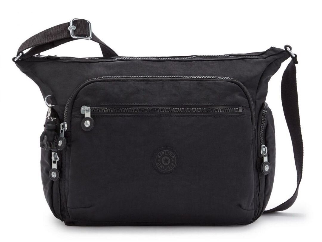 Kipling Gabbie -olkalaukku, musta hinta ja tiedot | Naisten laukut | hobbyhall.fi