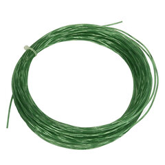 12,2 m 1,30 mm tennismailat String elastinen nailon titaani tennismaila vaijerin vaihto vihreälle hinta ja tiedot | Tennisvälineet | hobbyhall.fi