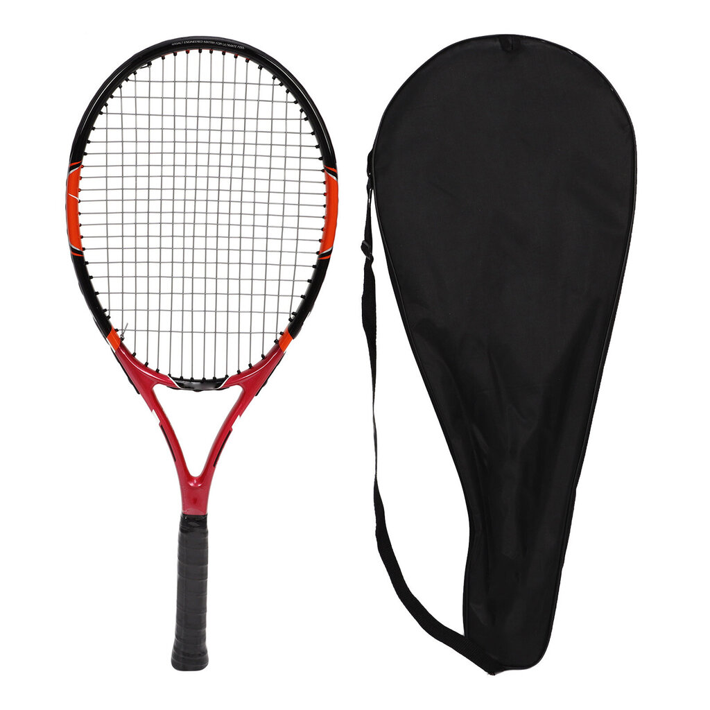 Carbon Tennis Racket Ultra Light Tennismailat harjoituskilpailuihin, virkistyskäyttöön Red hinta ja tiedot | Tennisvälineet | hobbyhall.fi