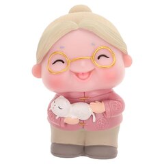 1 Kpl Old Woman Cake Topper Old Lady Cake Ornament Old People Figurine Decor hinta ja tiedot | Juhlakoristeet | hobbyhall.fi