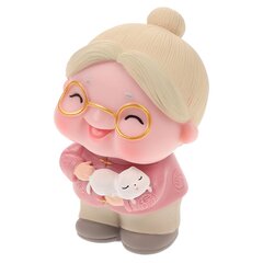 1 Kpl Old Woman Cake Topper Old Lady Cake Ornament Old People Figurine Decor hinta ja tiedot | Juhlakoristeet | hobbyhall.fi