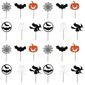 24 Kpl Kakkukoristeita, Halloween Cake Topper hinta ja tiedot | Juhlakoristeet | hobbyhall.fi