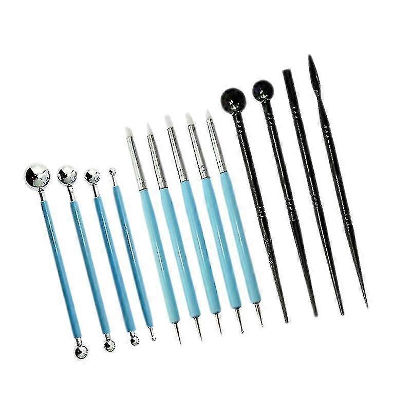 13 Kpl Kakkukoristeita, Fondant Sculpting Tools hinta ja tiedot | Juhlakoristeet | hobbyhall.fi