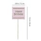 8 Kpl Kakkukoristeita, Rose Letter Cupcake Topper hinta ja tiedot | Juhlakoristeet | hobbyhall.fi