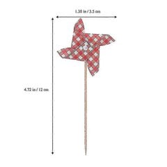 24 Kpl Kakkukoristeita, Windmill Cake Topper hinta ja tiedot | Juhlakoristeet | hobbyhall.fi