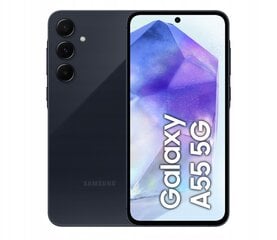 SAMSUNG GALAXY A55 5G 8/128 GB UPEA SININEN hinta ja tiedot | Matkapuhelimet | hobbyhall.fi