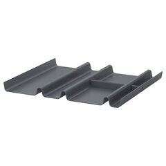 Box insert IKEA SUMMERA 202.224.58, 6 lokeroa, antrasiitti, 44x37 cm hinta ja tiedot | Säilytyslaatikot ja -korit | hobbyhall.fi