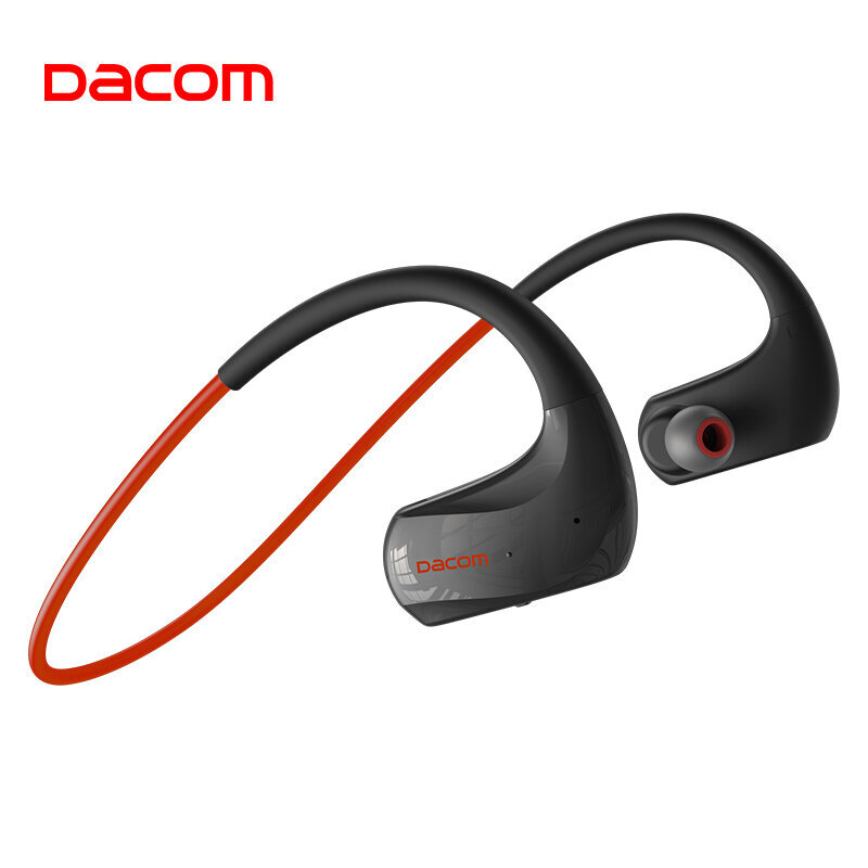 (Athlete RED) Dacomin Bluetooth-kuulokkeet urheiluun IPX7 vedenpitävät langattomat kuulokkeet juoksukuulokkeet AAC 20H musiikkinappikuulokkeet ENC melunvaimennuskuulokkeet ja kuulokkeet hinta ja tiedot | Kuulokkeet | hobbyhall.fi