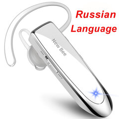 (RU Valkoinen Ei laukkua)Uusi Bee Bluetooth Headset V5.0 Langattomat kuulokkeet Kuulokkeet mikrofonilla 24 tunnin kuulokkeet Kuulokkeet Mini Handsfree iPhonelle xiaomi kuulokkeet ja kuulokkeet hinta ja tiedot | Kuulokkeet | hobbyhall.fi