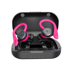 (Pink) 20 tuntia Toistoaika Uinti Vesitiivis Bluetooth-kuulokkeet Dual Wear Style Sport Langattomat kuulokkeet TWS Ipx7 Kuulokkeet Stereokuulokkeet ja kuulokkeet hinta ja tiedot | Kuulokkeet | hobbyhall.fi