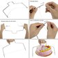 7 kpl muoviset leivonnaiset työkalusarja Cake Tool Kit hinta ja tiedot | Keittiövälineet | hobbyhall.fi