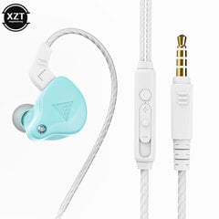 (sininen mikrofoni)AK6 Sports Heavy Bass Stereo Sound Phone In-ear Ear Hook Kuulokkeet Kuulokkeet Läpinäkyvä Heavy Bass Mobile Headset Kuulokkeet ja kuulokkeet hinta ja tiedot | Kuulokkeet | hobbyhall.fi