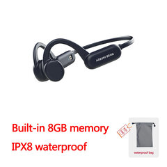 (musta 8g sd ipx8)Bone Conduction Bluetooth-kuulokkeet uimaan IPX8 / IPX4-kuulokkeet mikrofonilla Langattomat urheiluvedenpitävät kuulokkeet Iphone Xiaomi -kuulokkeille ja kuulokkeille hinta ja tiedot | Kuulokkeet | hobbyhall.fi