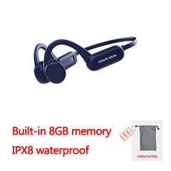 (sininen 8g sd ipx8)Bone Conduction Bluetooth-kuulokkeet uimaan IPX8 / IPX4-kuulokkeet mikrofonilla Langattomat urheiluvedenpitävät kuulokkeet Iphone Xiaomi -kuulokkeille ja kuulokkeille hinta ja tiedot | Kuulokkeet | hobbyhall.fi