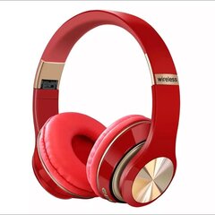 (punainen) Langattomat HIFI-kuulokkeet 3D-stereo Bluetooth-kuulokkeet Taitettavat pelikuulokkeet mikrofonilla TF-kortti melunvaimennusnappikuulokkeet Handfree-kuulokkeet ja kuulokkeet hinta ja tiedot | Kuulokkeet | hobbyhall.fi