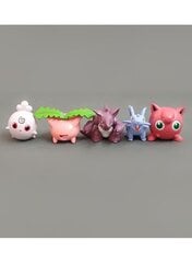 13 kpl 3-5cm Pokemon Raticate Chikorita Rattata Venusaur Jigglypuff Raichu Hoppip Wooper PVC-figuurit Lelut Lelut hinta ja tiedot | Pienoismallit | hobbyhall.fi