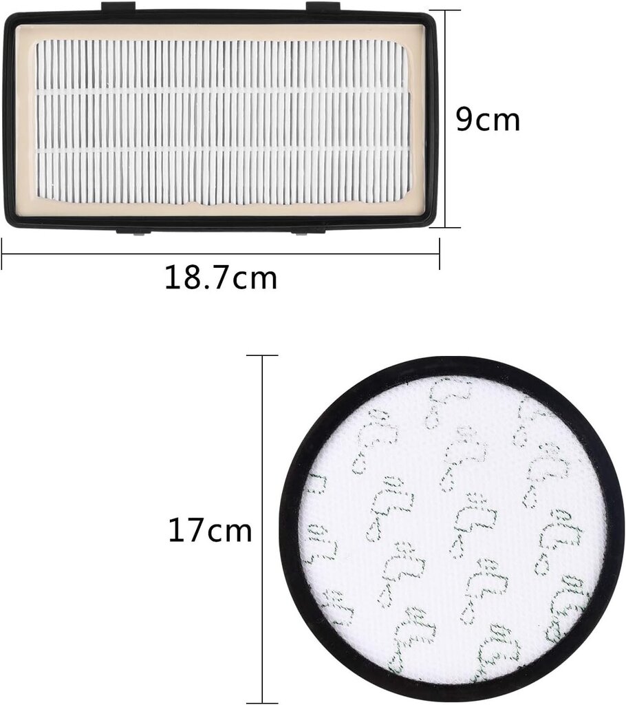 HEPA-suodatinsarjat Rowenta XTrem Power CycloniRO69XX -pölynimureille hinta ja tiedot | Veden suodatinkannut ja suodattimet | hobbyhall.fi