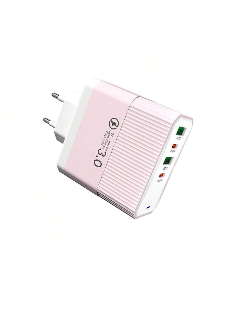 100 W 2USB+2PD Yhteensopiva IPhonen kanssa 15 14 13 Laturi Supernopea lataus IPad laturi USB C -seinälaturi Pikalataus hinta ja tiedot | Kaapelit ja adapterit | hobbyhall.fi