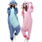 Stitch pyjama Anime sarjakuva unipuku - sininen hinta ja tiedot | Yöasut ja pyjamat | hobbyhall.fi