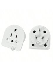 1kpl Au Converter Plug Usa/Uk To Australia Virtalähde 10a 240v-Multicolor hinta ja tiedot | Kaapelit ja adapterit | hobbyhall.fi