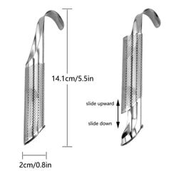 2 kpl Tea Infuser Tea Pipe ruostumattomasta teräksestä valmistettu suodatin Infuser Teesuodatin verkkoparilla Teesuodatin Teesiivilä teen suodattamiseen Hienoreikäinen teesuodatin ruostumatonta terästä hinta ja tiedot | Veden suodatinkannut ja suodattimet | hobbyhall.fi