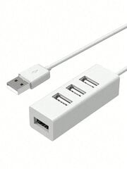 4-porttinen USB-keskitin, Extender USB 2.0 -keskitinsovitin Multi 4 In1 Hub USB On Off Kannettava jakaja-sovitin, Tietokone Kannettavan puhelimen Flash Disk, Hiiri, kortinlukijat, näppäimistöt, pelilaitteet, MP3-soittimet, HDD, PC, Pro, Mini, IMac , Surfa hinta ja tiedot | Kaapelit ja adapterit | hobbyhall.fi