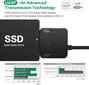 USB 3.0–SATA-kaapeli 3,5 2,5 tuuman SSD-kiintolevylle SATA III -kiintolevytuki UASP Yhteensopiva USB 1.1/2.0/3.0:n kanssa (ulkoisella 12V/2A virtalähteellä) hinta ja tiedot | Adapterit | hobbyhall.fi